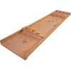 Longfield Dutch Shuffleboard 122 cm | Sjoelbak aus Holz | Inklusive 20...
