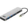 USB-Hub ACT USB-C 4-Anschlüsse mit Power Delivery