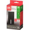 One For All SV 9425, Drinnen, Schwarz, 1,5 m, DVB-T, DVB-T2, 25000 m, ...