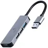 Gembird UHB-U3P1U2P3-01, Kabelgebunden, USB 3.2 Gen 1 (3.1 Gen 1) Type...