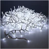 Lichterkette LED Kompakt Blinkend Außen Weiß Kalt 750l Kabel Weiß, 21m