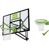 EXIT Galaxy Basketballbrett, mit Dunkring & Netz, Wandmontage, Basketb...