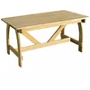 Gartentisch aus Kiefernholz 150 x 75 x 74 cm