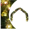 vidaXL, Weihnachtsdeko, Frauke (mit Kugeln und LEDs)