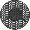 vidaXL Bistrotisch Schwarz 40x70cm Metall