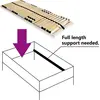 vidaXL Lattenrost mit 28 Latten 7 Zonen 80x200 cm