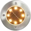 vidaXL Solar-Bodenleuchten 8 Stk. LED Warmweiß