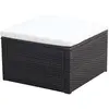 vidaXL, Hocker + Pouf, Kardenbach (53 x 53 x 30 cm)