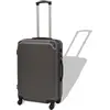 vidaXL Vierteiliges Hartschalen-Trolley-Set Anthrazit