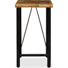 vidaXL Bartisch Altholz Massiv 60x60x107 cm