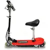 vidaXL E-Scooter mit Sitz 120 W Rot