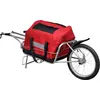 vidaXL Fahrradanhänger Einrad mit Tasche