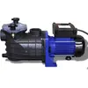 vidaXL Schwimmbadpumpe Umwälzpumpe Poolpumpe Pumpe elektronik blau 500...