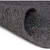 vidaXL Teppich Handgefertigt Jute Rund 120 cm Dunkelgrau
