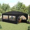 vidaXL Partyzelt 3x6 m Anthrazit