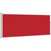 vidaXL Ausziehbare Seitenmarkise 117×314 cm Rot