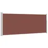 vidaXL Ausziehbare Seitenmarkise 117×314 cm Braun