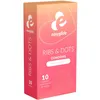 EasyGlide *Ribs & Dots* 10 ct