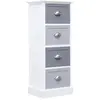 vidaXL, Kommode + Sideboard, Samison (35 x 30 x 90 cm)