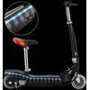 vidaXL E-Scooter für Kinder mit Sitz und LED 120 W Schwarz