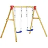 vidaXL Schaukelgestell 230 x 130 x 166 cm Kiefernholz