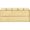 vidaXL Gartentisch 75x75x31 cm Kiefernholz Imprägniert