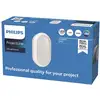 Philips ProjectLine LED-Wandleuchte, oval, 4.000K