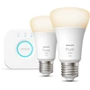 White Starter-Kit E27, LED-Lampe