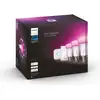 Philips Hue White & Color Starterset E27 mit 3 Lampen, Dimmer + Bridge