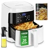 Aigostar Heißluftfritteuse 7L 7-in-1 Airfryer, 90% weniger Fett, 1900,...