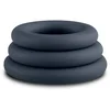 Boners Kondome Penisring Set - 3tlg - grau