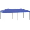 vidaXL Partyzelt Faltbar Blau 3x6 m