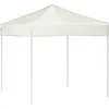 vidaXL Partyzelt Faltbar Creme 2x2 m