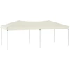 vidaXL Partyzelt Faltbar Creme 3x6 m