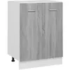 vidaXL, Regal, Nazonor (1x Unterschrank (2 Türen) 60 cm) (60 x 46 x 81...