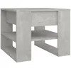 vidaXL Couchtisch Couchtisch Betongrau 55,5x55x45 cm Holzwerkstoff (1-...