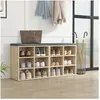 vidaXL, Schuhschrank, Ratenia (52.50 x 30 x 50 cm)