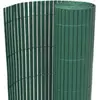 vidaXL Gartenzaun Doppelseitig 110x300 cm Grün