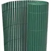 vidaXL Gartenzaun Doppelseitig 90x400 cm Grün
