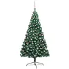 vidaXL, Weihnachtsbaum, Robin (with 60 rose gold balls) (210 cm)