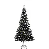 vidaXL, Weihnachtsbaum, Mads (mit 300 LEDs und weissen/grauen Bällen) ...