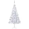 vidaXL, Weihnachtsbaum, Mads (mit 300 LEDs und weissen/grauen Bällen) ...