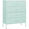 vidaXL, Kommode + Sideboard, Kaleb (80 x 80 x 101.50 cm)