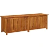 VIDAXL Gartenbox "Pelm" aus Akazien-Massivholz in geölt. Abmessungen (...