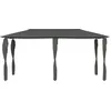 vidaXL Pavillon mit Pfostenverkleidung 2,98x5,3x2,59 m Grau 160 g/m²