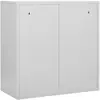 vidaXL, Aktenschrank, Gavonetta (mit 9 Schliessfächern (2 Stück)) (90 ...
