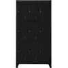 vidaXL, Aktenschrank, Rey (mit 9 Schliessfächern) (90 x 45 x 180 cm)