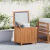 vidaXL Gartenbox 60x50x58 cm Massivholz Teak