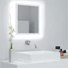 vidaXL Badezimmerspiegelschrank vidaXL LED-Badspiegel Weiß 40x8,5x37 c...