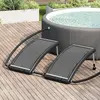 vidaXL Gebogene Solar-Heizpaneele für Pool 2 Stk. 110x65 cm
